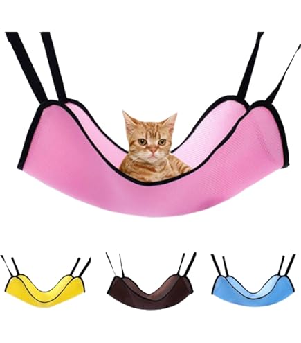 Amazon.co.jp: 猫 ハンモック 猫用ベッド ケージ メッシュ 通気