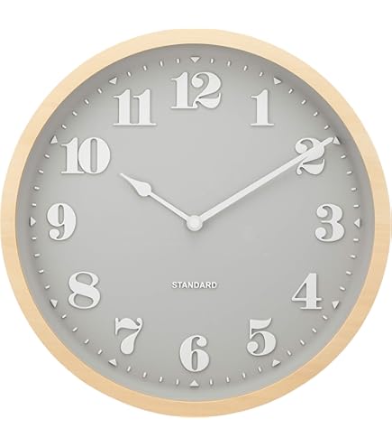Amazon.co.jp: インターフォルム 掛け時計 CL-4468GY ボールク グレー