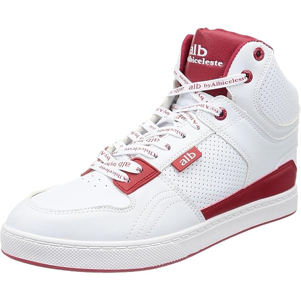 Amazon | alb ALB アルビ 外羽根 パンチング 切替カラー 白ベース