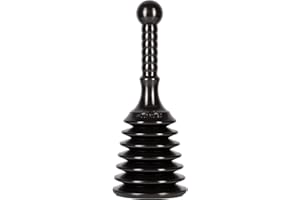 Master Plunger MPS4 Sink & Drain Plunger for Kitchen Sinks, Bathroom Sinks, Showers, and Bathtubs. Small and Strong Design wi