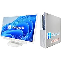 Amazon.co.jp: 【整備済み品】NEC デスクトップPC MA-3/22型液晶セット 