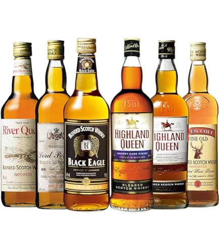 Amazon.co.jp: シングルモルト入り すべて12年もの！スコッチ5本セット