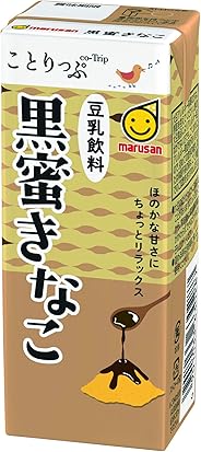 マルサンことりっぷ 豆乳飲料 黒蜜きなこ 200ml×24本