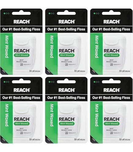 Amazon | リーチ デンタルフロス ワックス 50m 2個セット | REACH