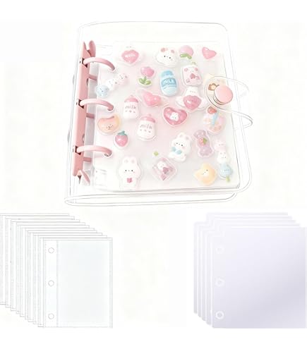 Amazon.co.jp: サムコス 透明 シール バインダー シール帳 システム