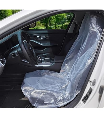 Amazon | フロント座席用ポリシートカバー(200枚) ノンスリップタイプ Amazon | フロント座席用ポリシートカバー(200枚) ノンスリップタイプ