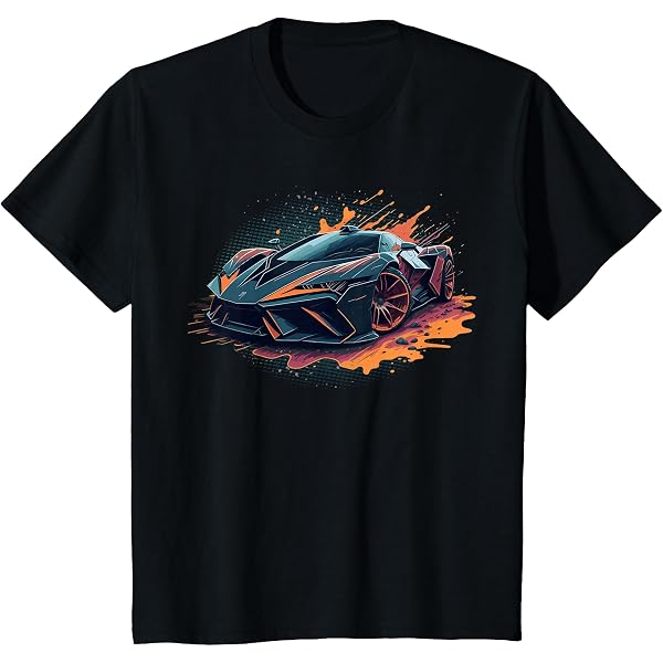 Amazon | 美しいエキゾチックなスーパーカーTシャツ、スポーツカー愛好