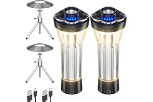 【2個セット・新登場】LED ランタン TOWAJI キャンプ ランタン・小型暖色懐中電灯・4つ点灯モード・2600mAH(180-370LM調節可能)・IPX4防水防塵・ランタン led 充電式・キャンプ ランタン・光量調節・超軽量92g マグネッ