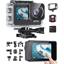 XTU S6 アクションカメラ 4K 20MP Ambarella H22 SONY IMX386