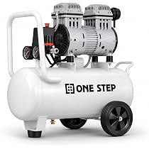 Amazon | 【静音、オイルレス、次世代コンプレッサー。】 ONE STEP
