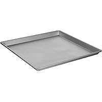 タイガークラウン ケーキ型 シルバー 269×269×17mm ロールケーキ型27cm スチール アルミメッキ 2349