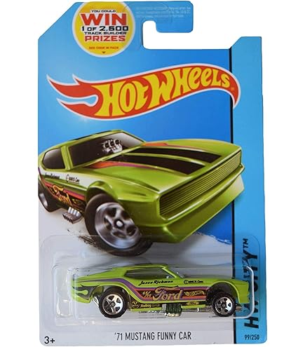 Amazon | Hot Wheels 2019 Basic Mainline Hw Flames - '71 Mustang