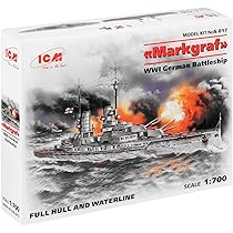 Amazon | アイシーエム(ICM) 1/700 ドイツ 弩級戦艦 マルク