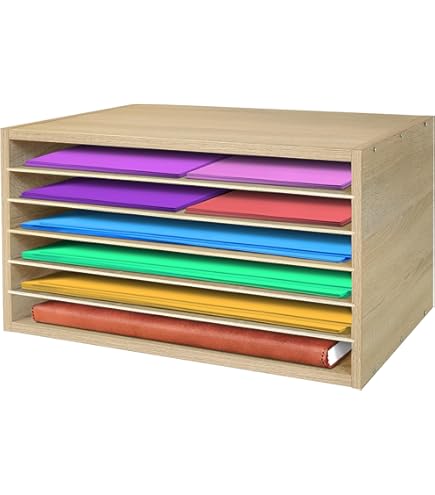 Thenshop 6 Pcs Scrapbook Paper Storage 12 X 12 Paper Storage Organizer - View #4