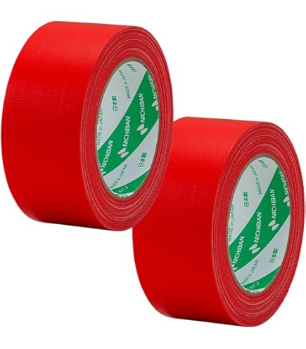 Amazon | 積水化学工業 積水 布テープNo.600Vカラー 赤 N60RV03 | 布