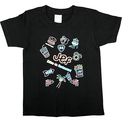 Amazon | [Jef] ジェフ Tシャツ ネオン ポテト&ドリンク 沖縄 限定
