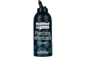 NeilMed NeilCleanse Piercing Aftercare, Fine Mist, 6.3 Fluid Ounce