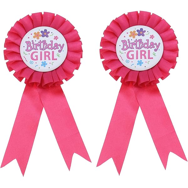 Happy Birthday Girl Sashes - Glamorous Party Decor