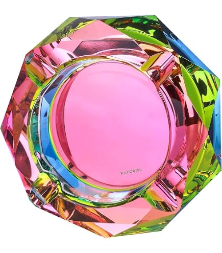 Amazon.co.jp: Coomin 4.6インチ アッシュトレイ ヘビーK9 キラキラ