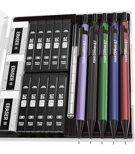 シャーペン　セット1 Amazon.co.jp: Nicpro シャーペン セット メタル製&鉛筆 筆箱付