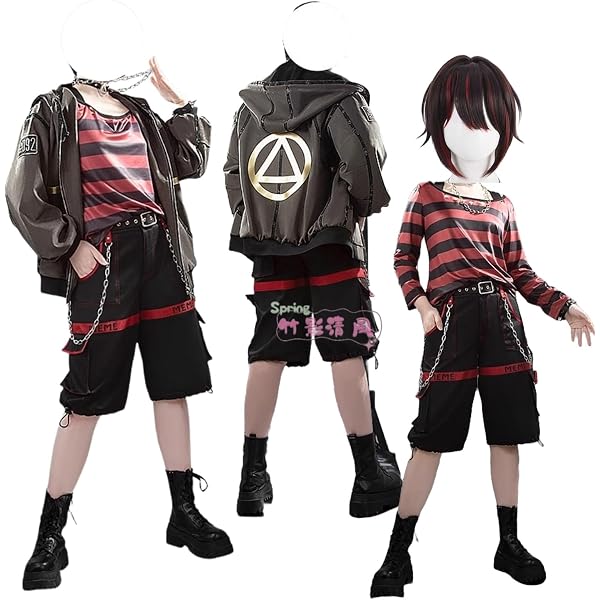 Amazon.co.jp: [COMICOBB] VTuber ましろ爻 新衣装 コスプレ衣装/靴