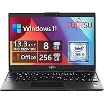 美品・高性能・軽量＞富士通・U939 i5/8G/新品SSD1TB/Office Amazon.co.jp: 【整備済み品】 富士通 極軽極薄FUJITSU LIFEBOOK