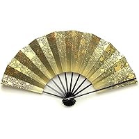Amazon | 京扇子 舞扇 幻想 金 9寸5分 日本製 京都 黒塗骨 両面