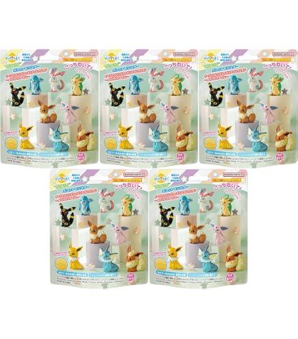 Amazon | 【5個セット】びっくらたまご ポケットモンスター イーブイ