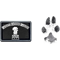 pet paw print kit ink