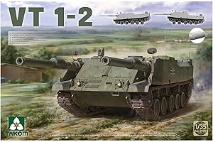 タコム(TAKOM) 1/35 西ドイツ軍 VT 1-2 主力戦車 プラモデル TKO2155 成型色