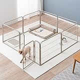 タンスのゲン ペットサークル 高さ 60cm バリアフリー 屋内外兼用 組み替え可能 ダブルロック ペットケージ 犬用 シンプル 83900000(89032)