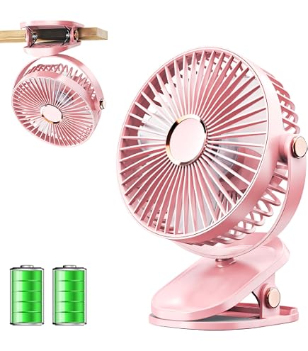 Amazon.co.jp: 【10000mAh電池内蔵】FreeFly 充電式クリップ扇風機