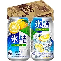 Amazon.co.jp: 氷結 チューハイ350ml×24本 キリン 氷結 九州産