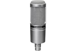 Audio-Technica AT2020GM Condenser Microphone, XLR, Video Streaming, Home Recording and Music Production, Podcasting, Gaming Streams, Genuine Product, Gray (Gun Metallic), Amazon.co.jp Exclusive