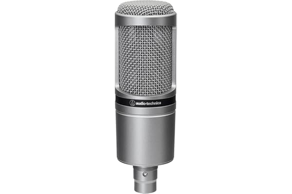 Audio-Technica AT2020GM Condenser Microphone, XLR, Video Streaming, Home Recording and Music Production, Podcasting, Gaming S