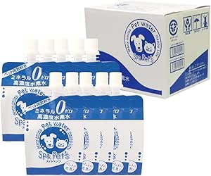 Amazon 日本初 ペット用高濃度水素水 スパペッツminiパック10本入り 2ml 10本 最短 翌日お届け Spapets スパペッツ ビタミン サプリメント 通販