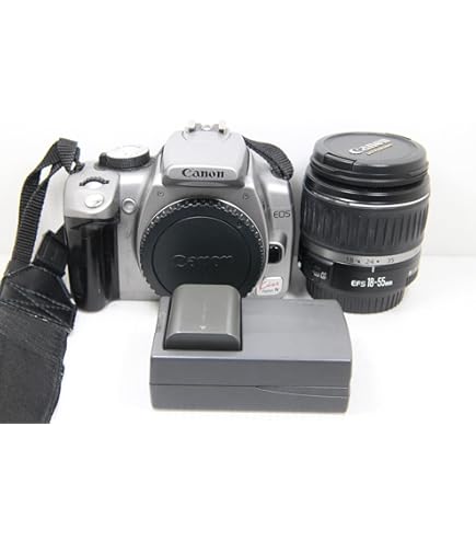 Amazon | Canon EOS KISS デジタル N シルバー ボディ 0128B001