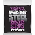 【正規品】 ERNIE BALL 2245 エレキギター弦 (11-48) STAINLESS POWER SLINKY ステンレス・パワー・スリンキー