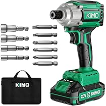 4セット　インパクトレンチ Amazon | KIMO インパクトドライバー セット ビット6本 ソケット4本