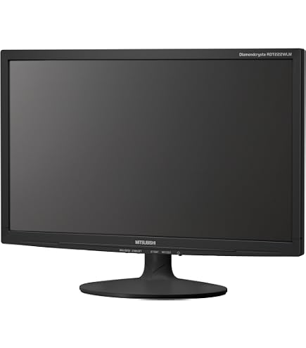 Amazon.co.jp: MITSUBISHI 23型三菱液晶ディスプレイ RDT233WLM(BK