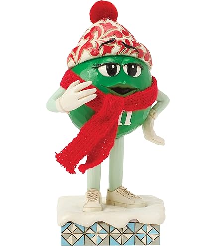 Amazon.co.jp: Enesco M&M's by Jim Shore M&M 赤と紫のキャラクターが