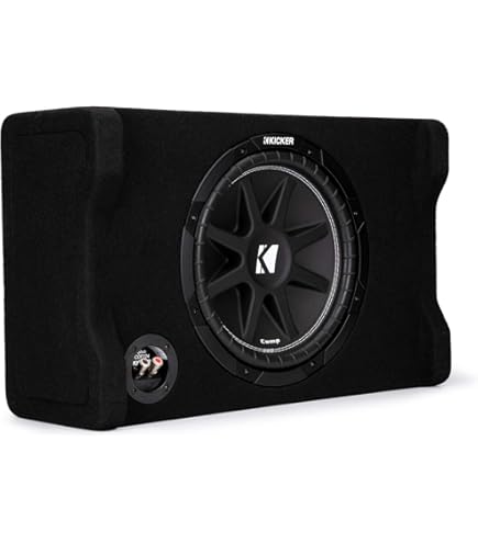 Amazon.co.jp: KICKER サブウーファーとアンプ3個入りパッケージ - 12