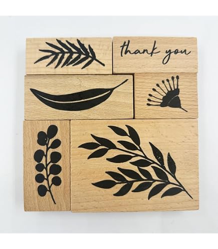 1Sheet Leaves And Flowers Clear Stamps For Cards Making Silicone Clear ...