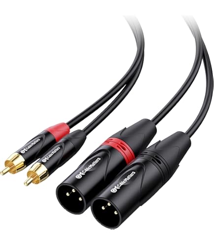 5 Foot RCA Cable Pair - WBC-PRO-LOCAP Low-Capacitance (14pF/ft) 22 AWG Ultra -Silent Audiophile & Professional-Grade Audio Interconnect Cable With Amphenol ACPR Gold RCA Plugs & Black Tweed Jacket - View #5