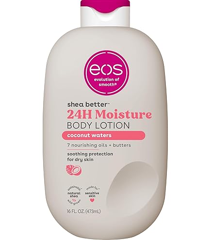 Amazon | eos Shea Better Body Lotion- Jasmine Peach, 24-Hour