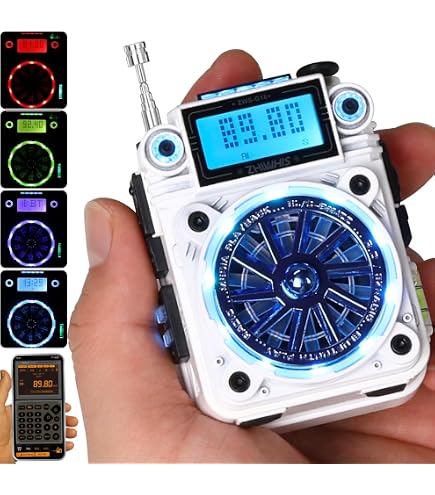 Amazon.co.jp: ZHIWHIS Bluetoothスピーカー ウッドケースラジオ