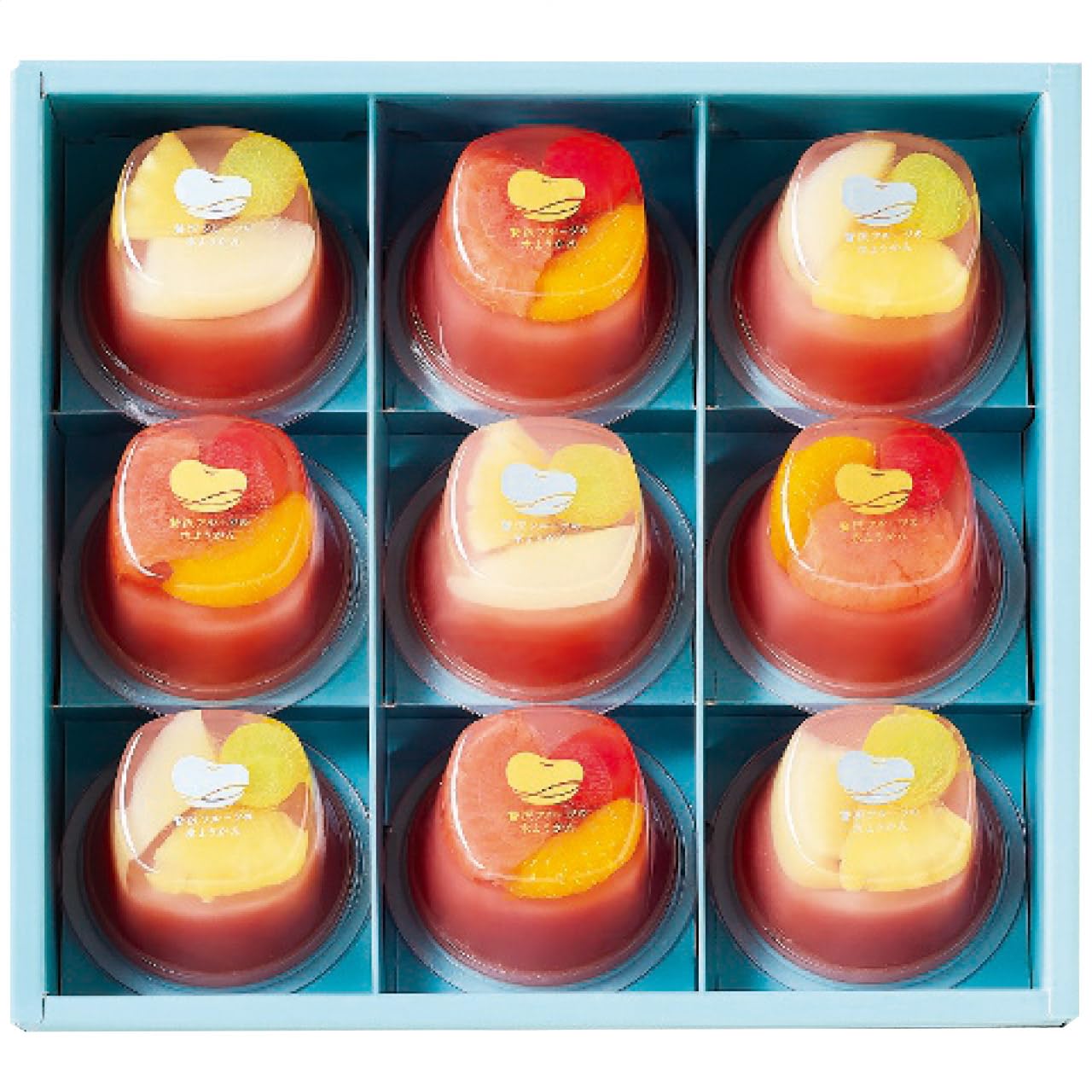 【60%OFF】【1,286円】 中島大祥堂 贅沢フルーツの水ようかん 9個入