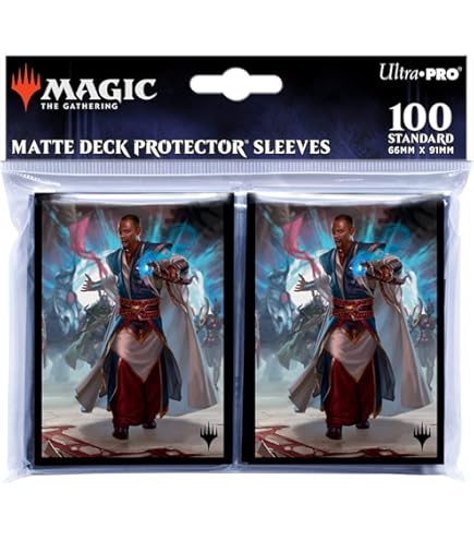 Ultra Pro Theros Beyond Death Magic Sleeves 100-Count - Ashiok Nightmare Muse Matte Card Protectors