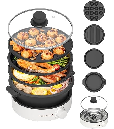 Amazon | マルチプレート ホットプレート ECL 焼肉プレート グリル鍋