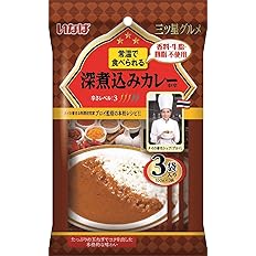 [67% OFF] [¥428（普通配送 ¥385）] 稻叶三星美食 浓煮咖喱 中辣 150g x 3 袋 x 3 包